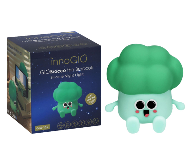 InnoGIO Silikonowa lampka nocna BROCCO THE BROCCOLI - 1537905 - zdjęcie 2